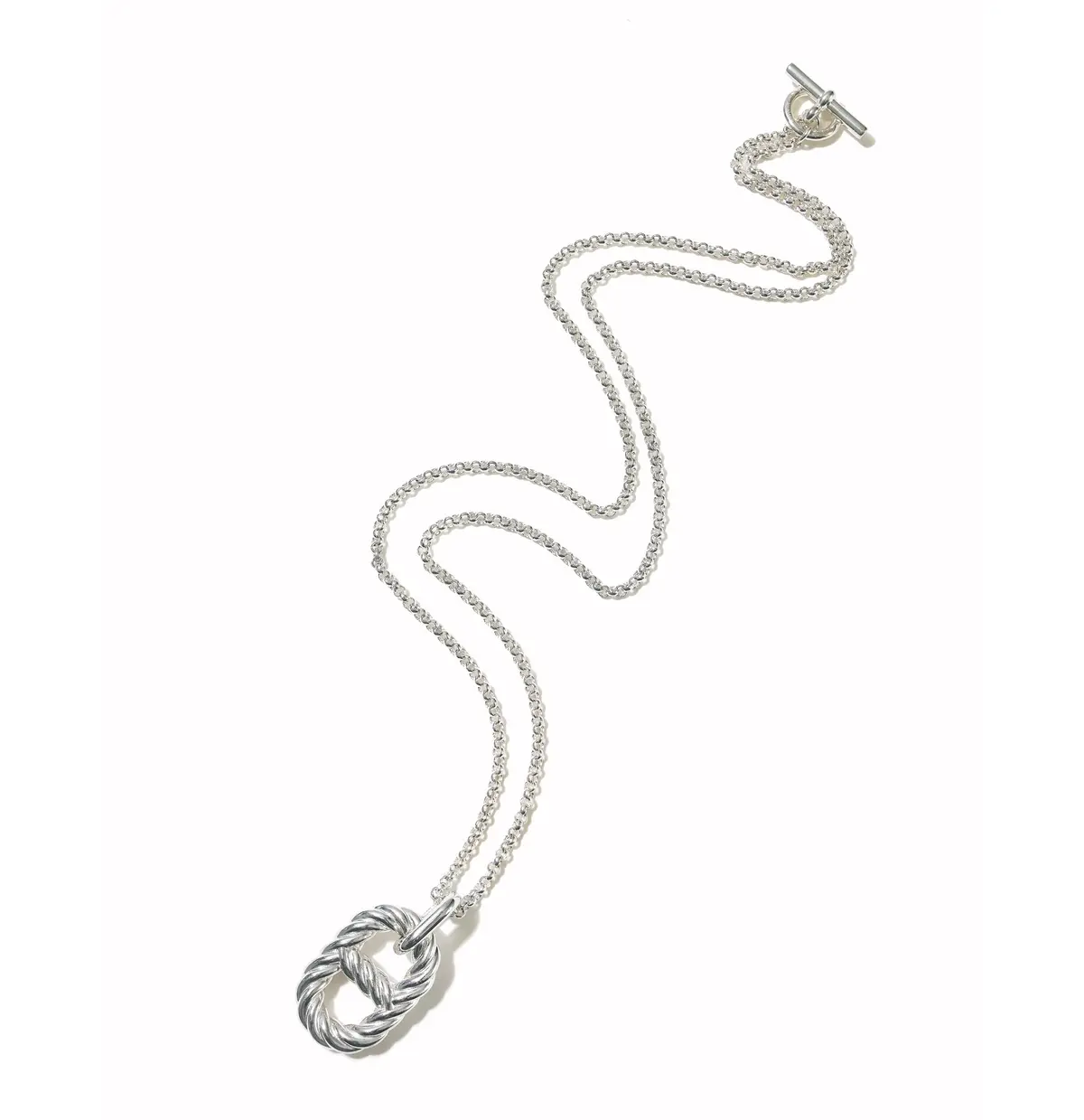 エルメスの ロングネックレス「シェーヌ・ダンクル・アレアⅡ」