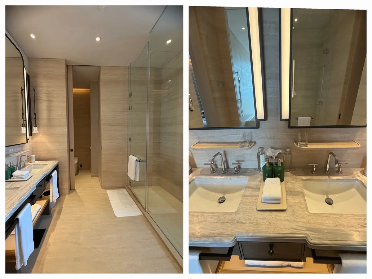 カペラ台北のバスルーム