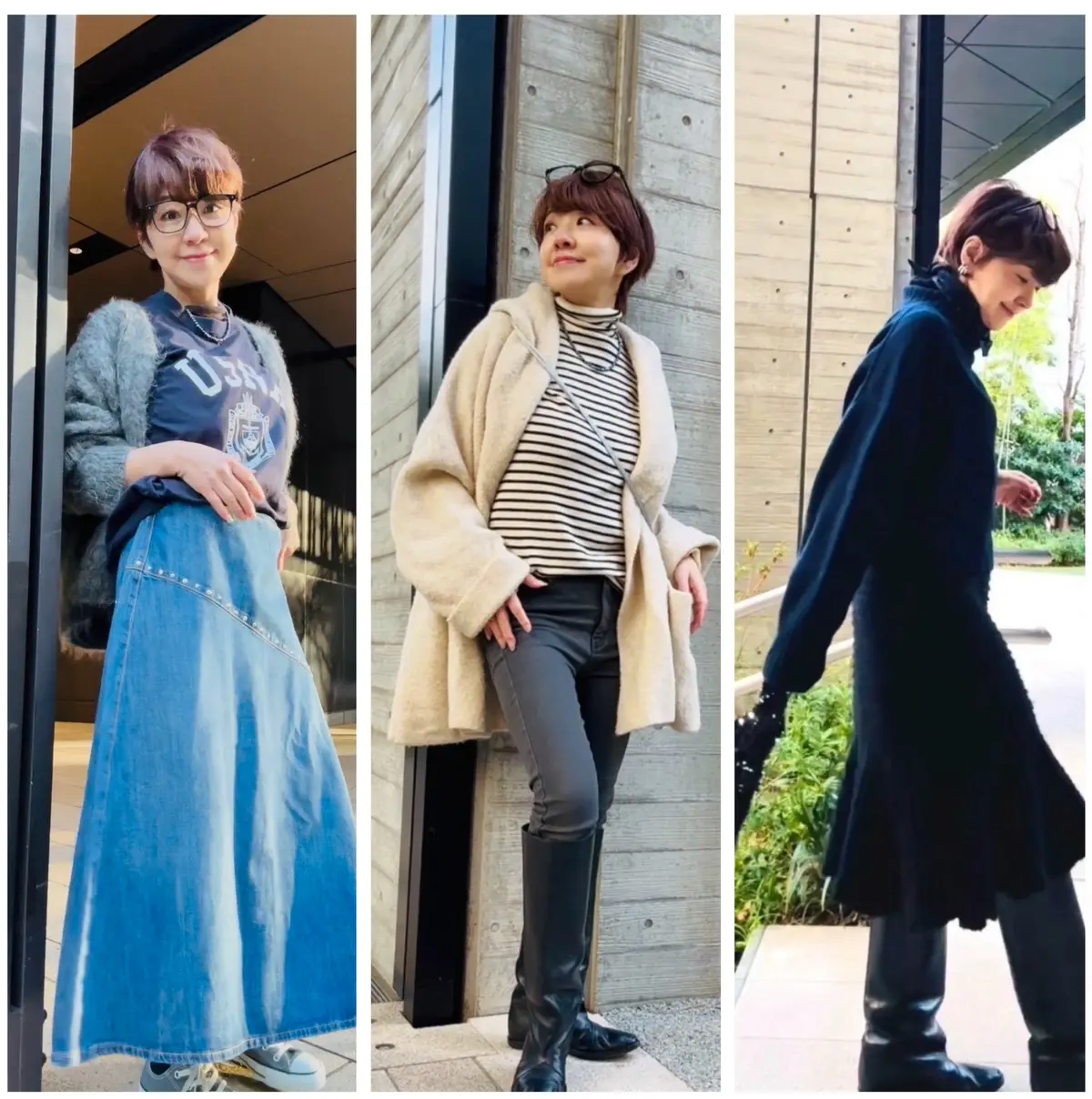 季節を楽しむ大人のおしゃれお出かけコーデの画像_1