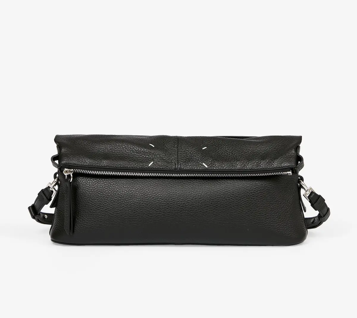 メゾンマルジェラ　横長バッグ 斜め掛け　黒
