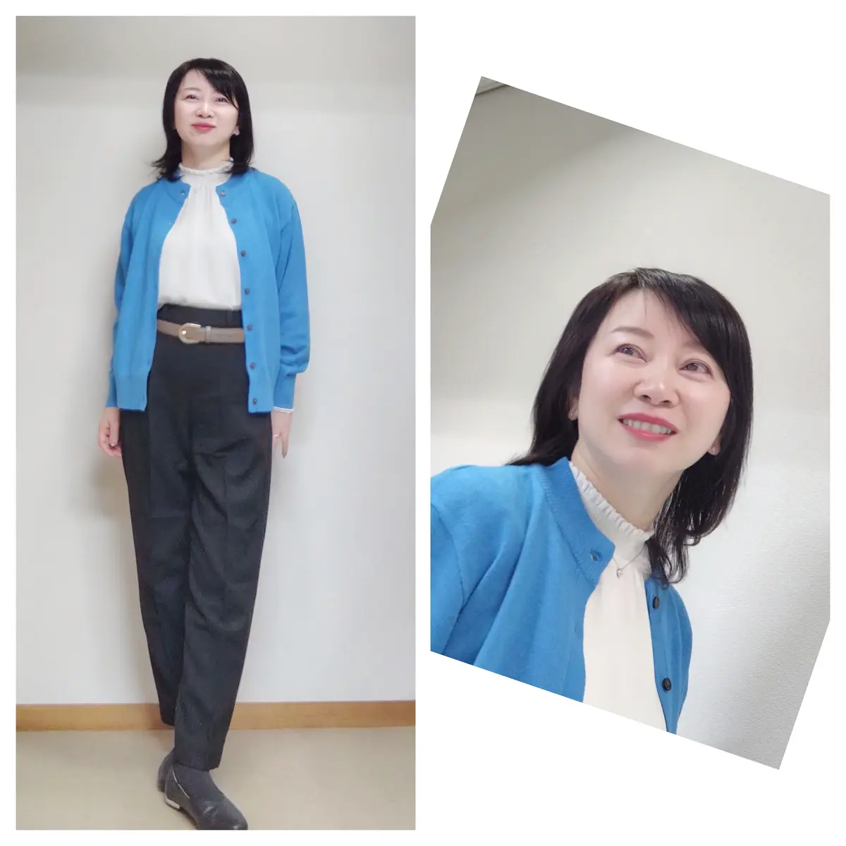 3月初旬。アラフィフ秘書お仕事毎日服の画像_2