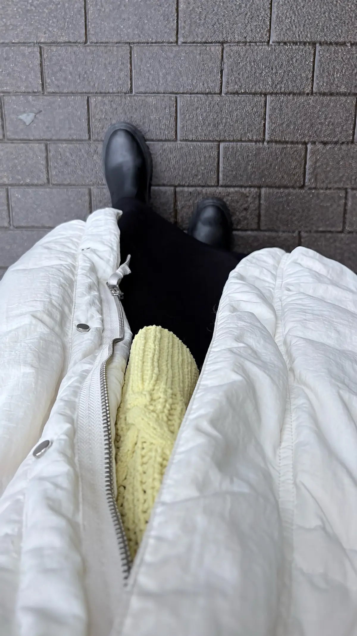 GUスカートブーツで日比谷ビストロの画像_5