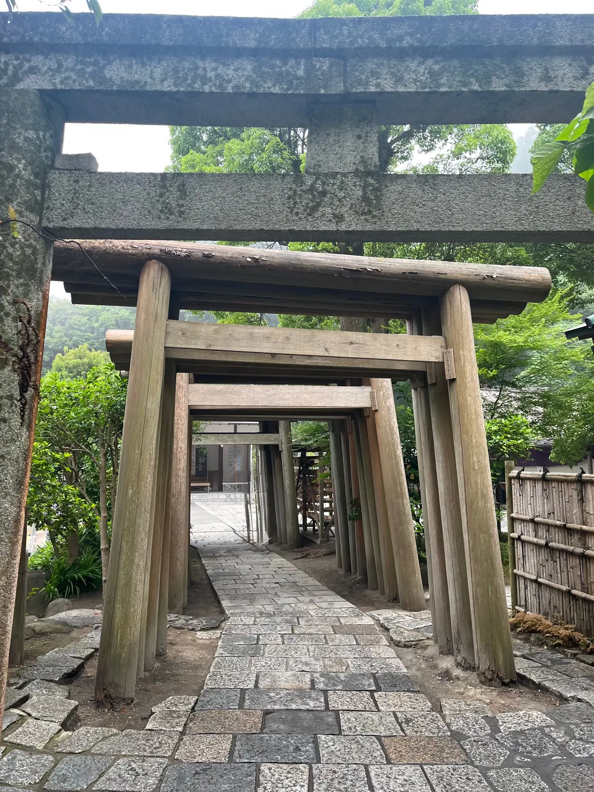 鳥居がつづく