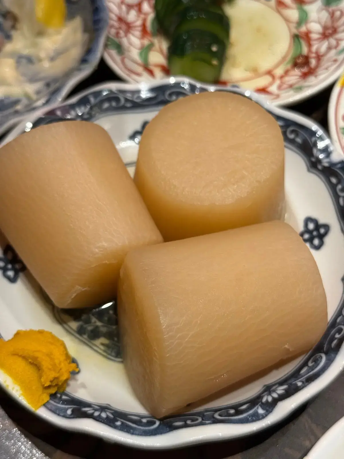 おでんとアジフライ