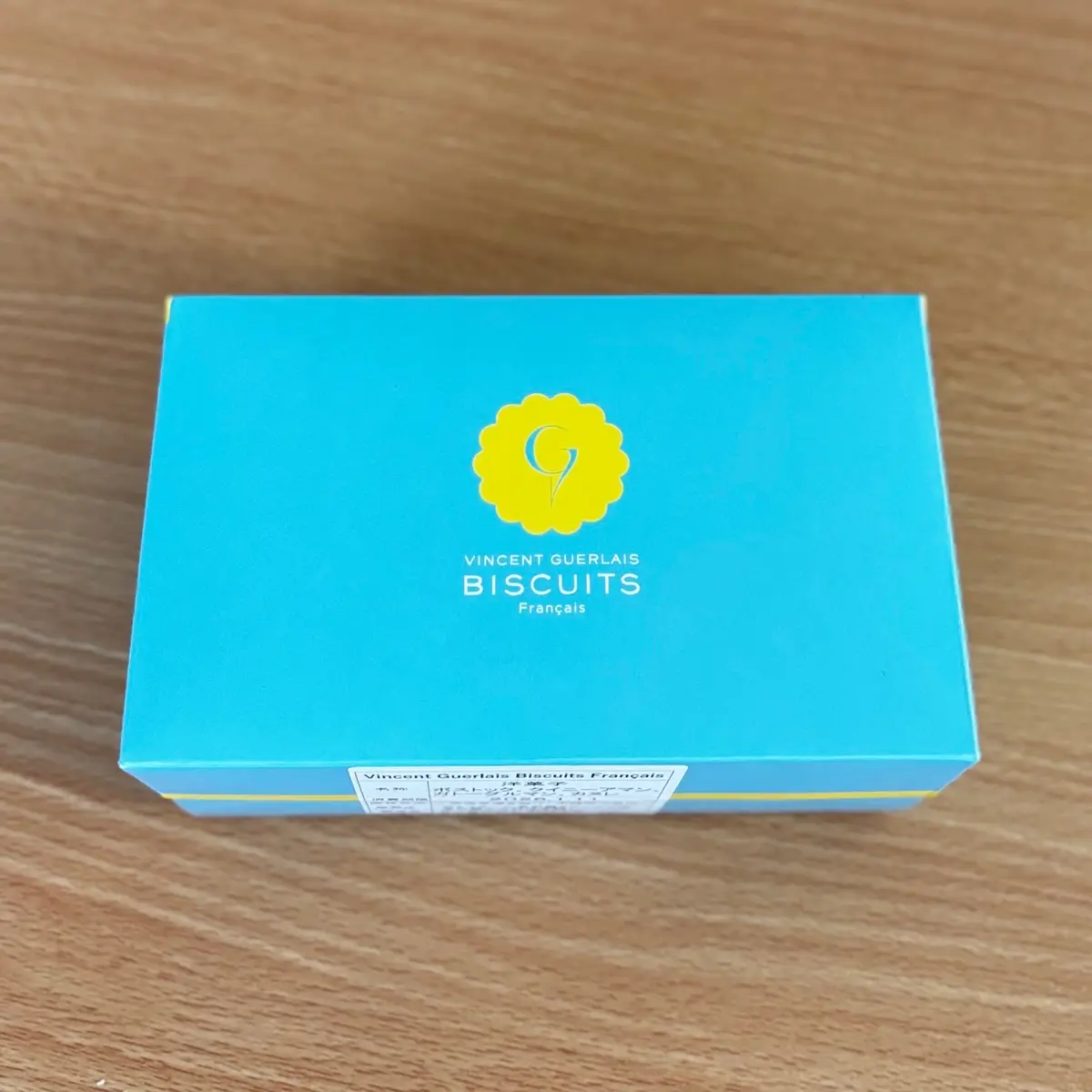 Vincent Guerlais BISCUITS Francaisのボックス