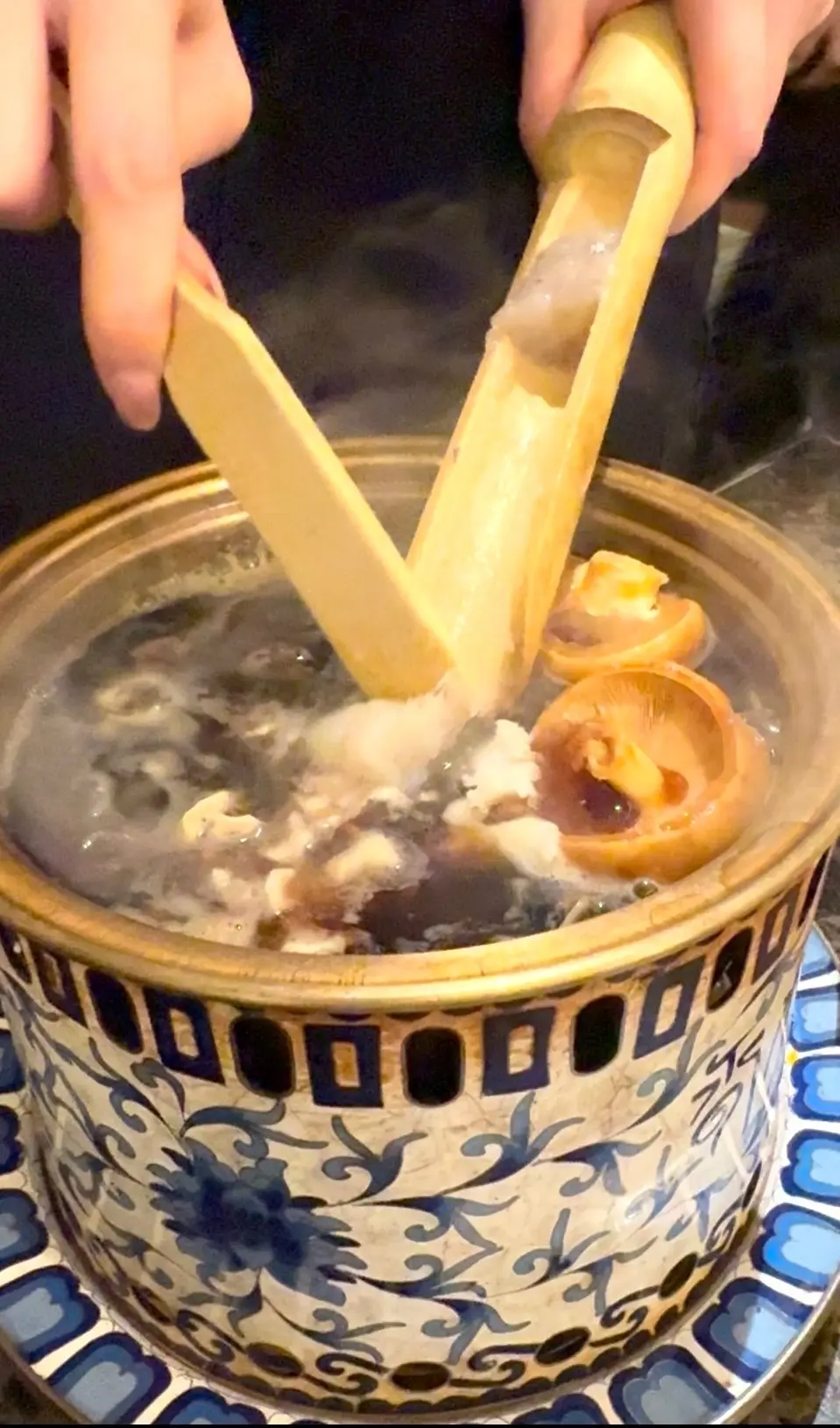 きのこしゃぶしゃぶ火鍋