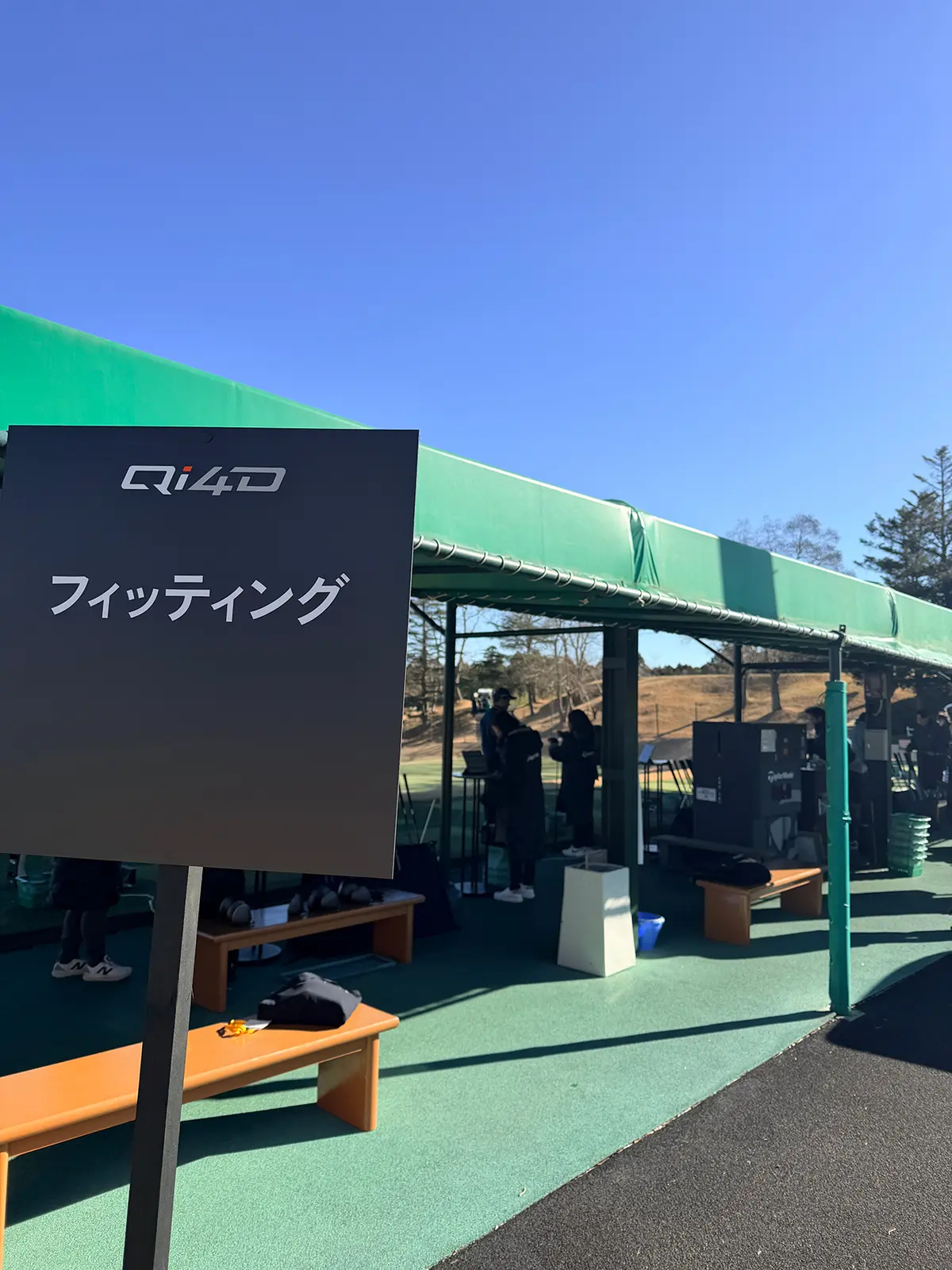 フィッティングエリア 千葉のカレドニアンゴルフクラブ テーラーメイド　ゴルフクラブ発表会