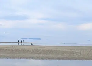 父母ヶ浜　日本のウユニ塩湖