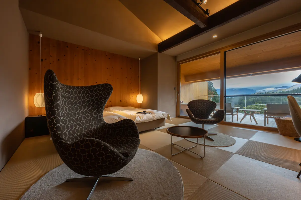 里山十帖　ホテル　客室　新潟県　大人のひとり旅