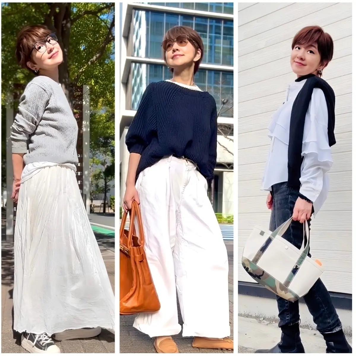 ベーシックカラーで彩る大人の春コーデの画像_1