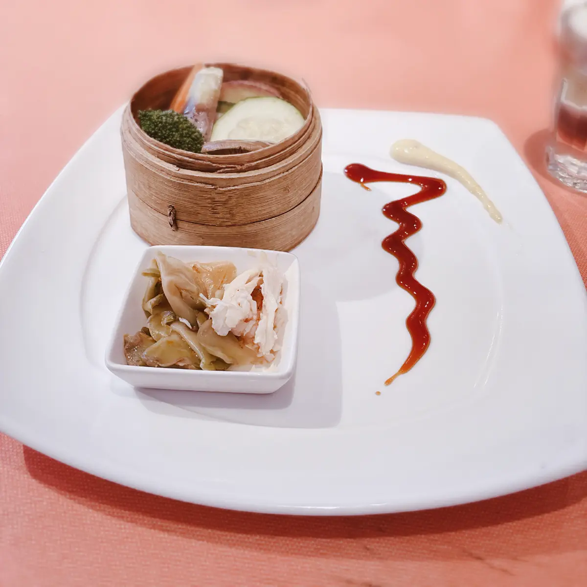 蔭山樓 フカヒレ姿煮ランチコース 前菜