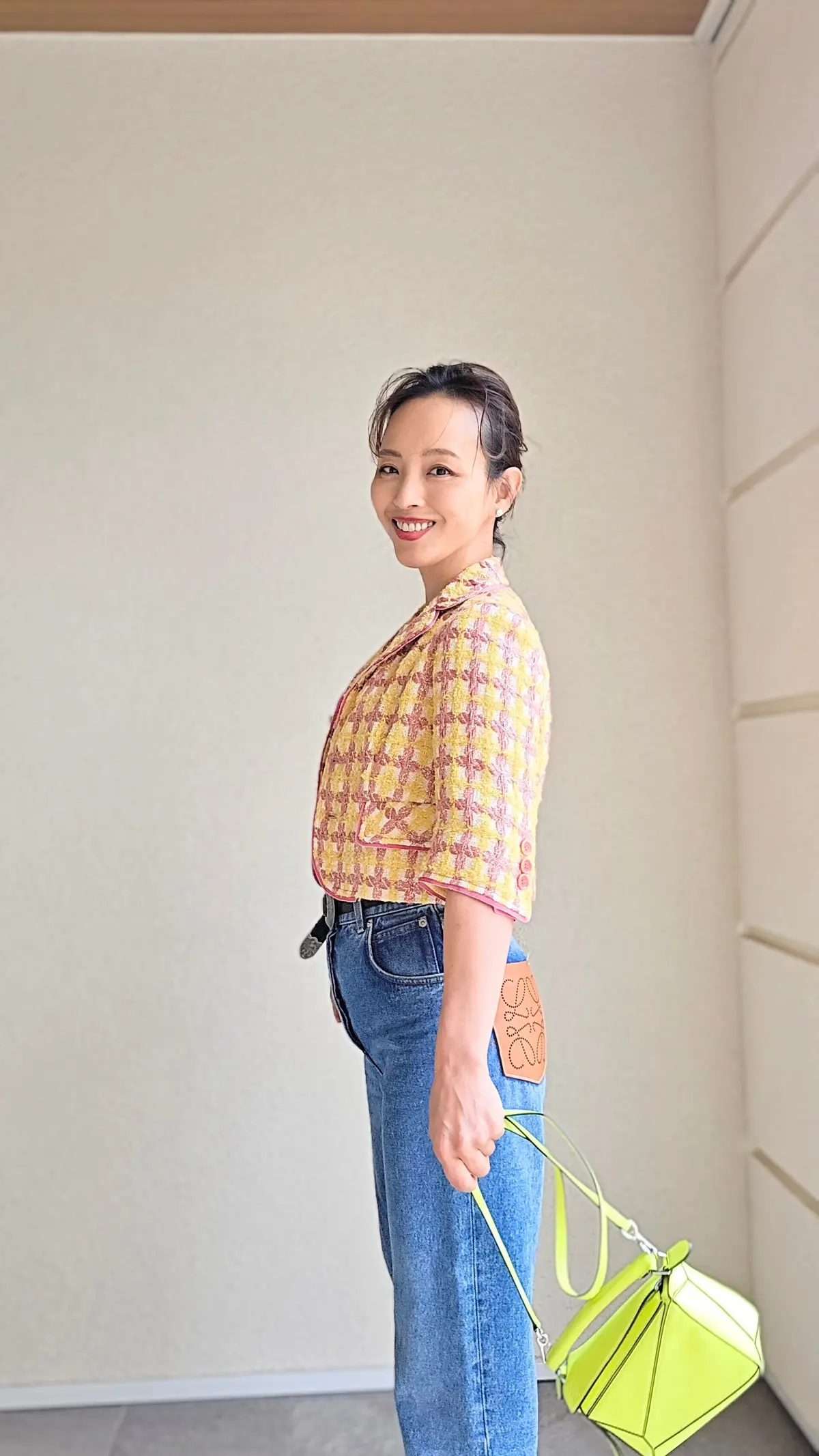 MOSCHINO　春ツイード