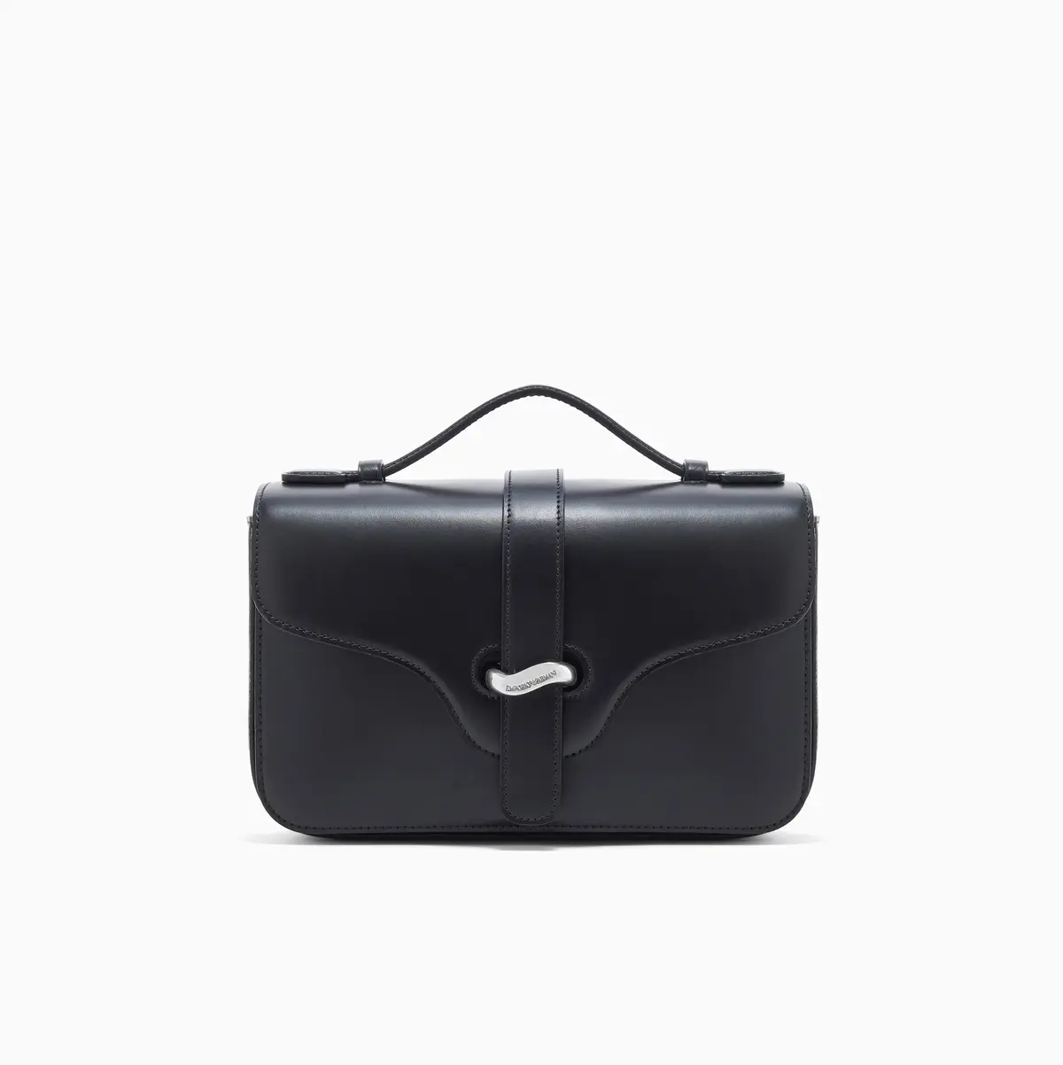 エンポリオ アルマーニ　新作ショルダーバッグ　ブラック