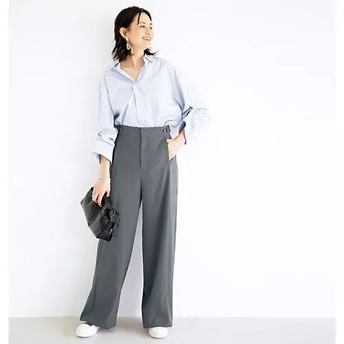 E by eclat
優美なセミワイドパンツ
￥23,100