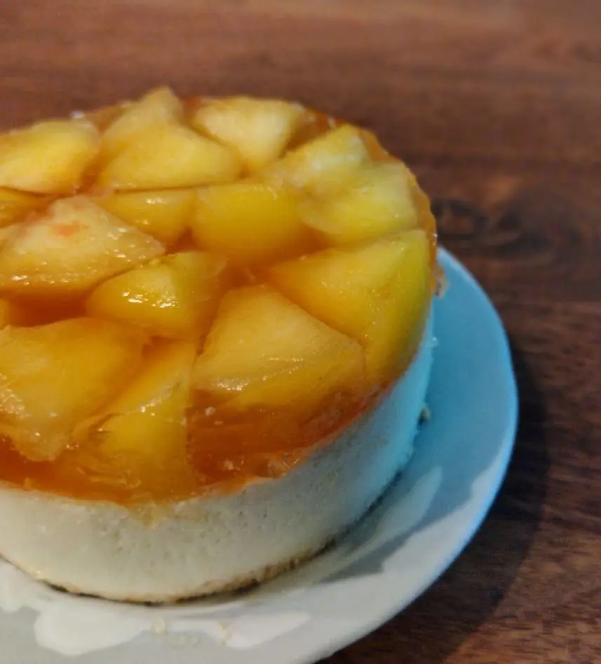手作り桃レアチーズケーキ
ヘルシーレシピ
生クリームクリームリーズ不使用