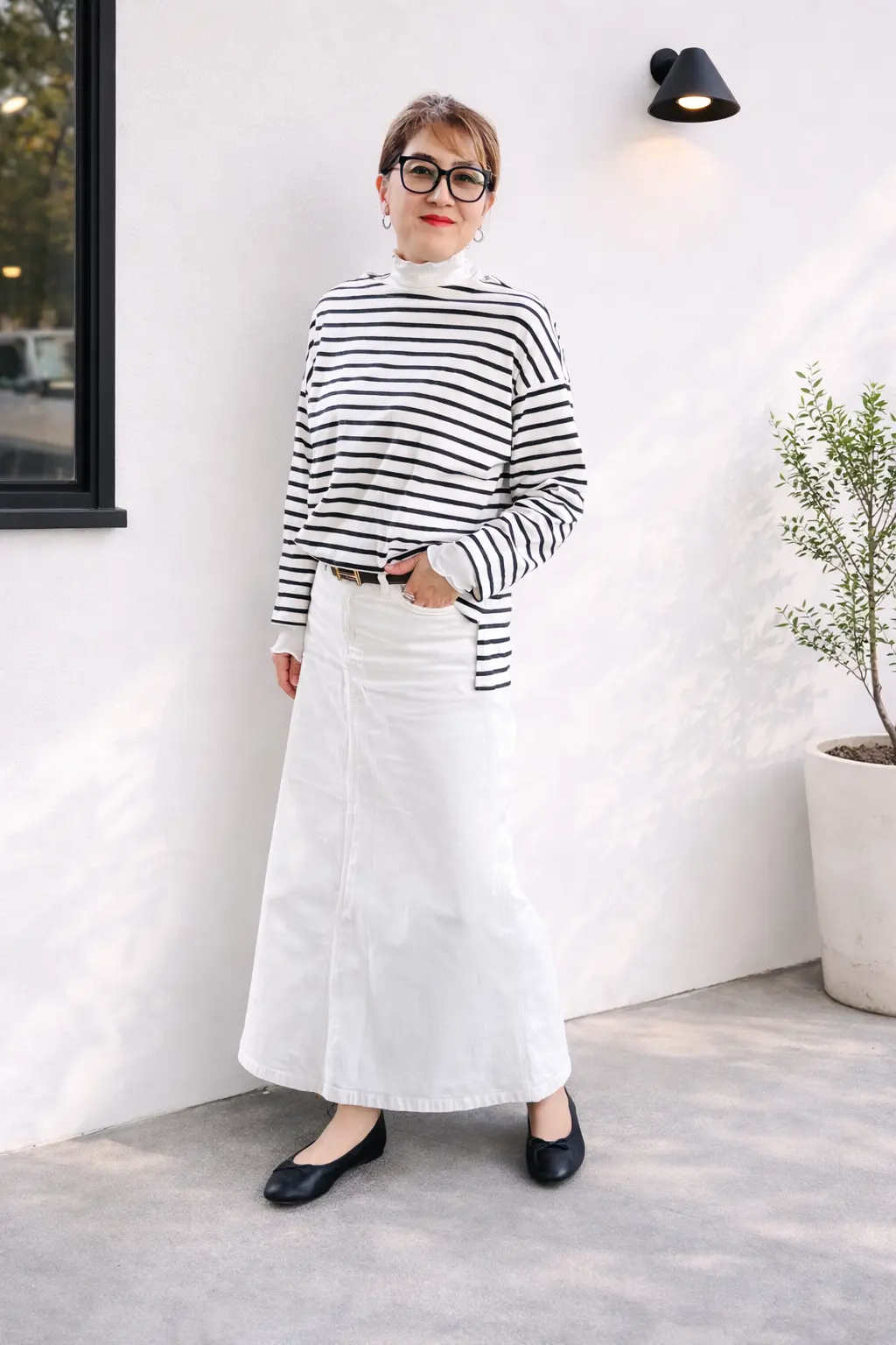 白のデニムで爽やかにお出かけ！！の画像_4