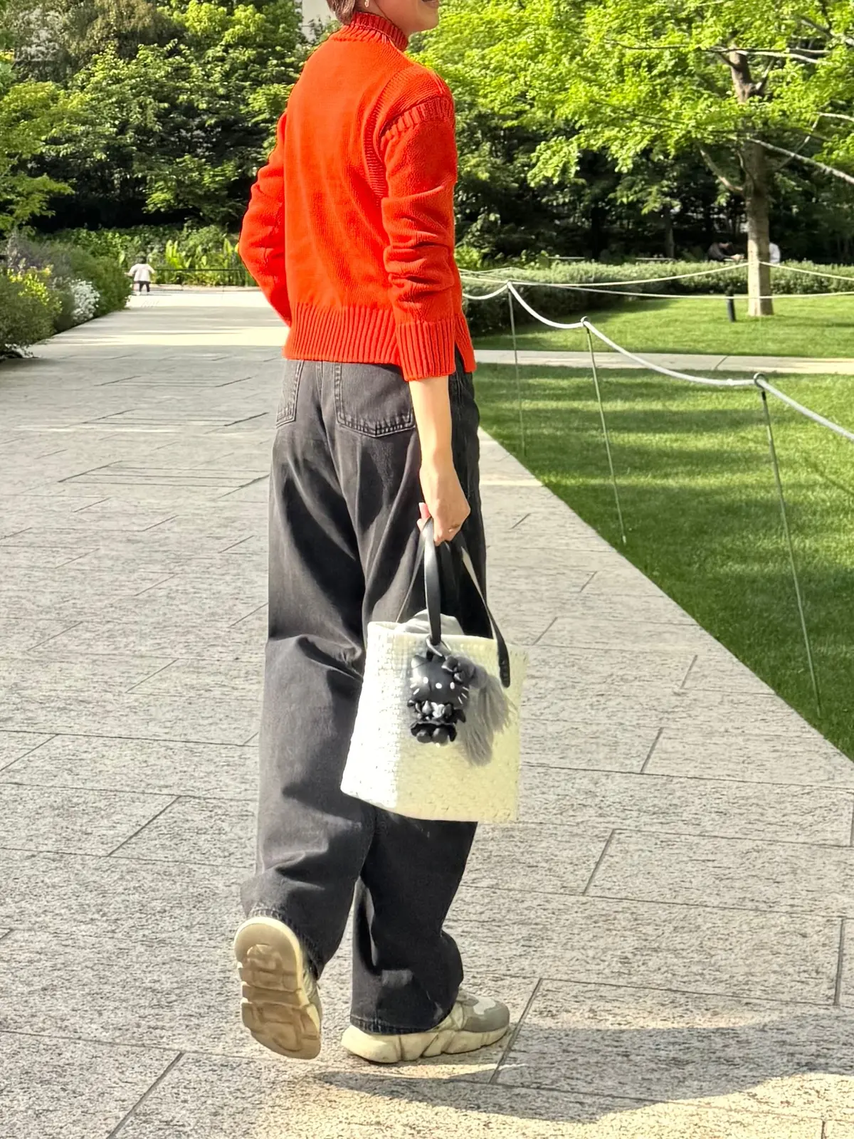 トレンドデニム【GU バレルレッグジーンの画像_5