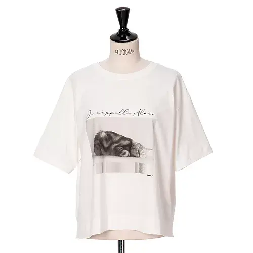 E by eclat Alain CAT Tシャツ ￥7,700