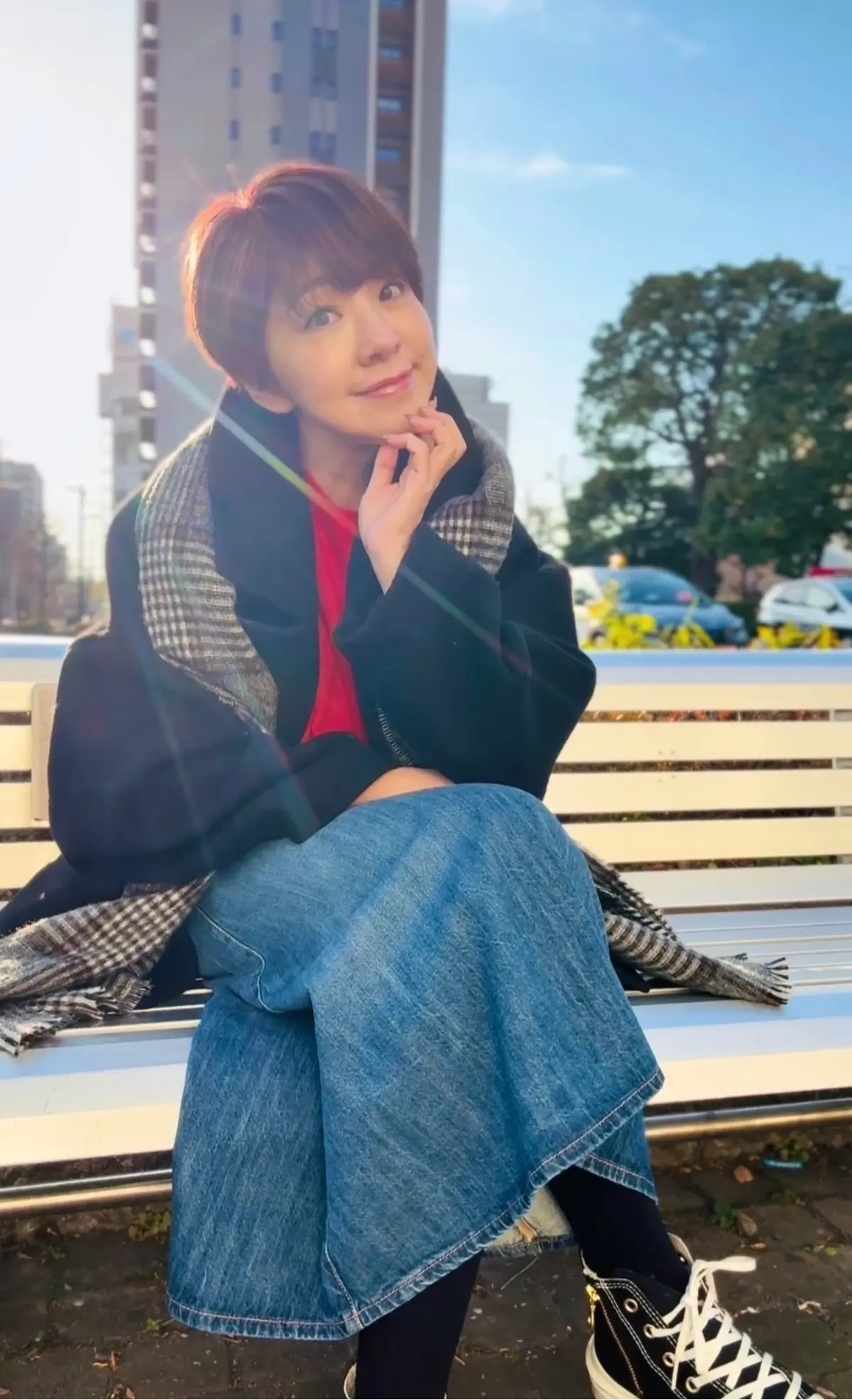 一月のヘアスタイルは前髪を軽くして抜け感の画像_3