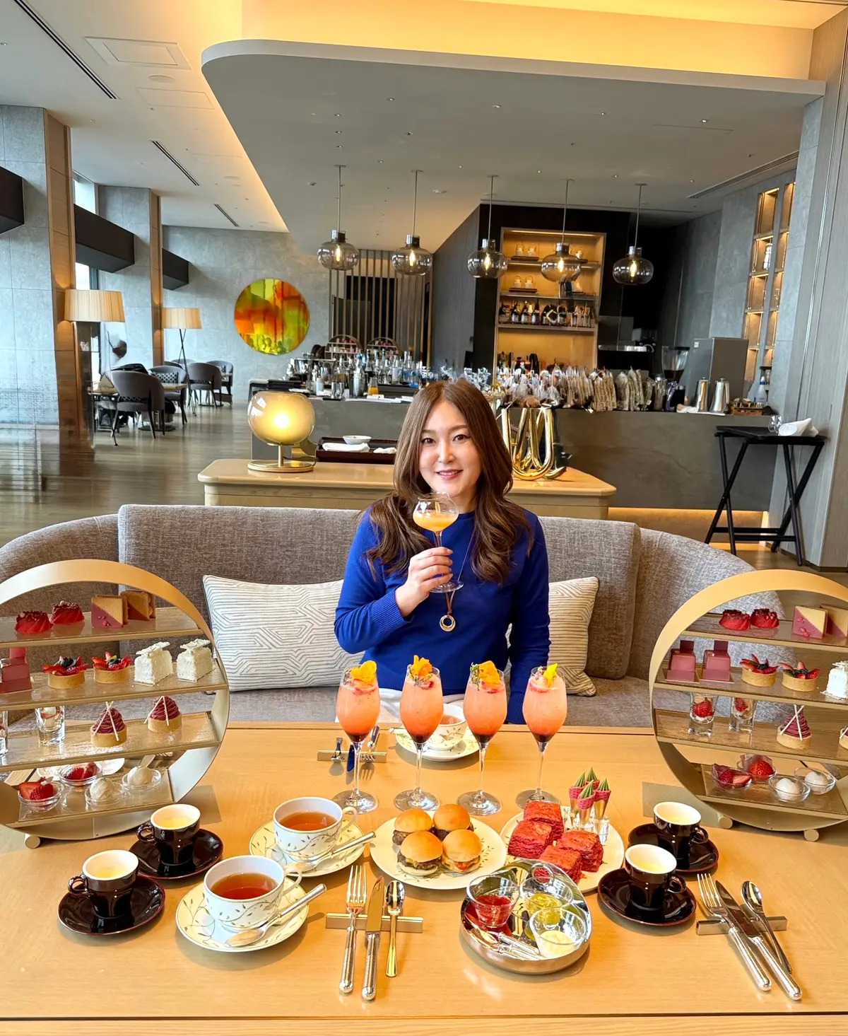 大阪ステーションホテル THE LOBBY LOUNGE 春のストロベリーアフタヌーンティー 2026　大阪駅直結　ストロベリーアフタヌーンティー　アフタヌーンティー