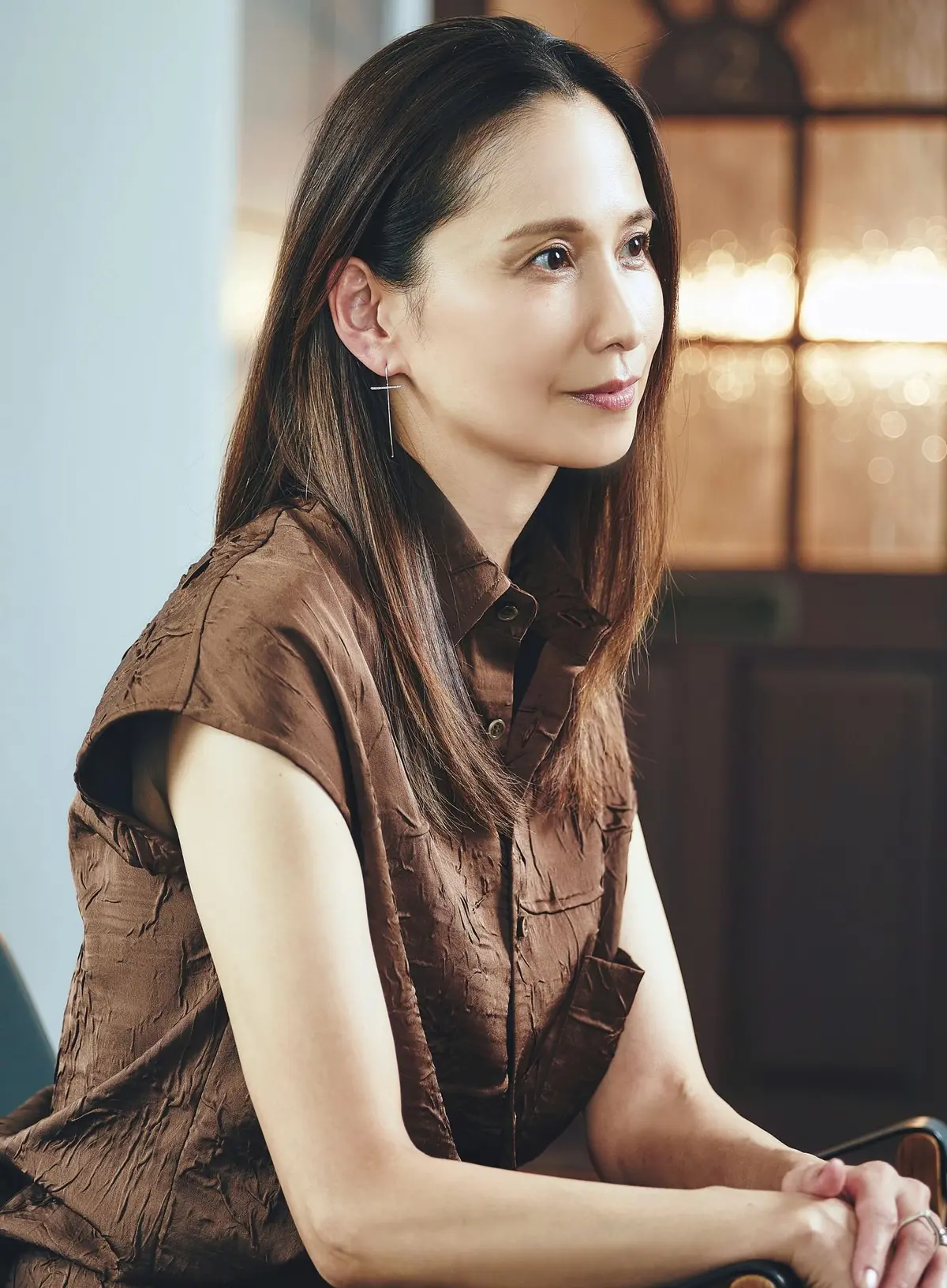 フリーアナウンサー　小倉弘子さん