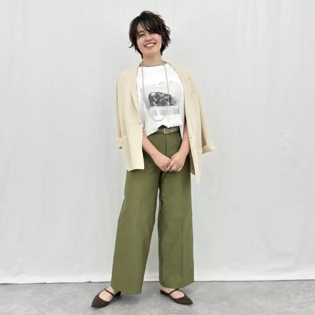 エクラ 華組 水口宜子さん H167cm/骨格ナチュラル