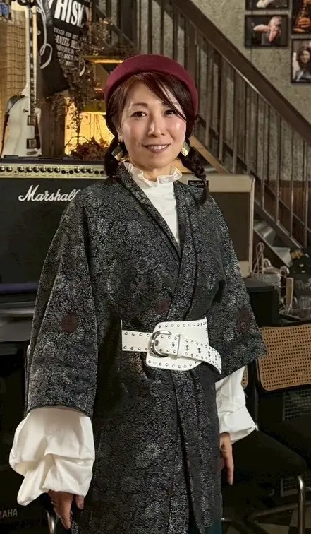 着物の羽織りで和洋ミックスコーデの画像_3