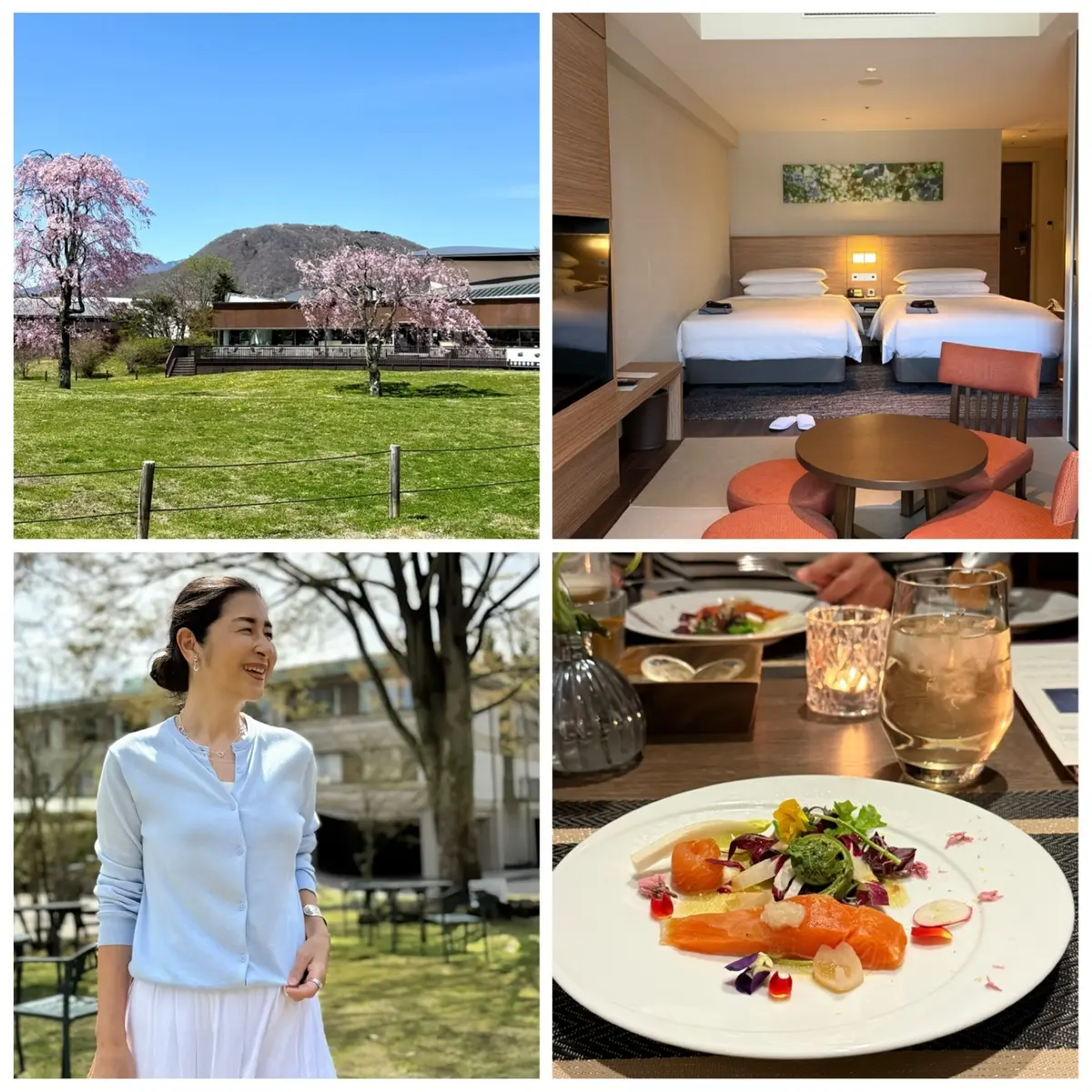 軽井沢　軽井沢マリオットホテル　軽井沢プリンスアウトレット　ユニクロコーディネート