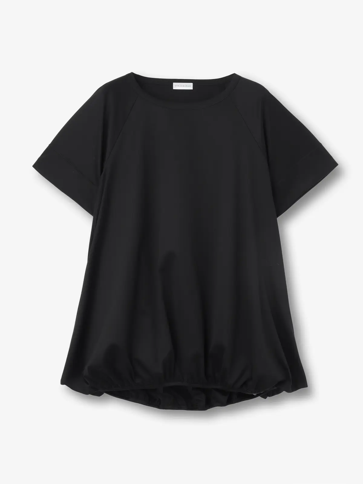 ストラスブルゴ　Tシャツ　バルーンカットソー　黒