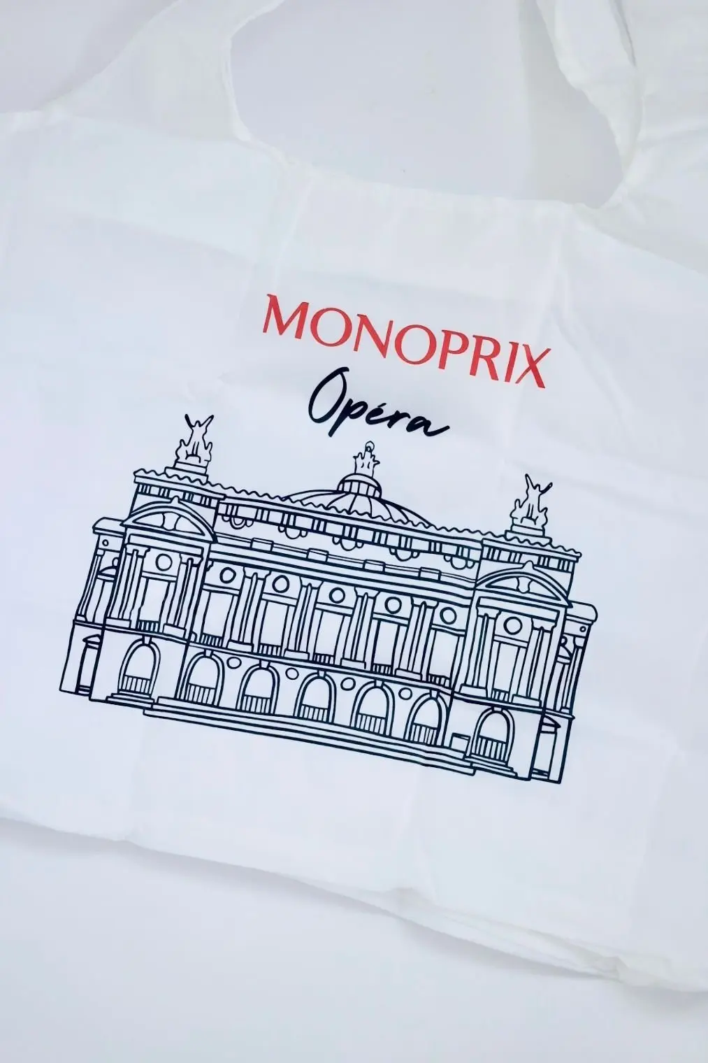Monoprix　プチプラエコバッグ　オペラ  「シャンゼリゼ」「オペラ」「MONOPRIX Opera」