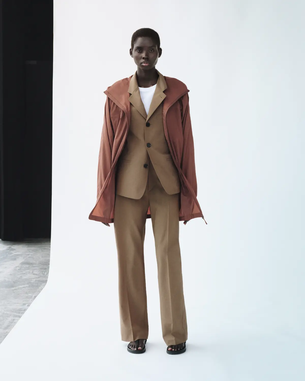 シアーパーカ ブラウン ユニクロユー 2026春夏