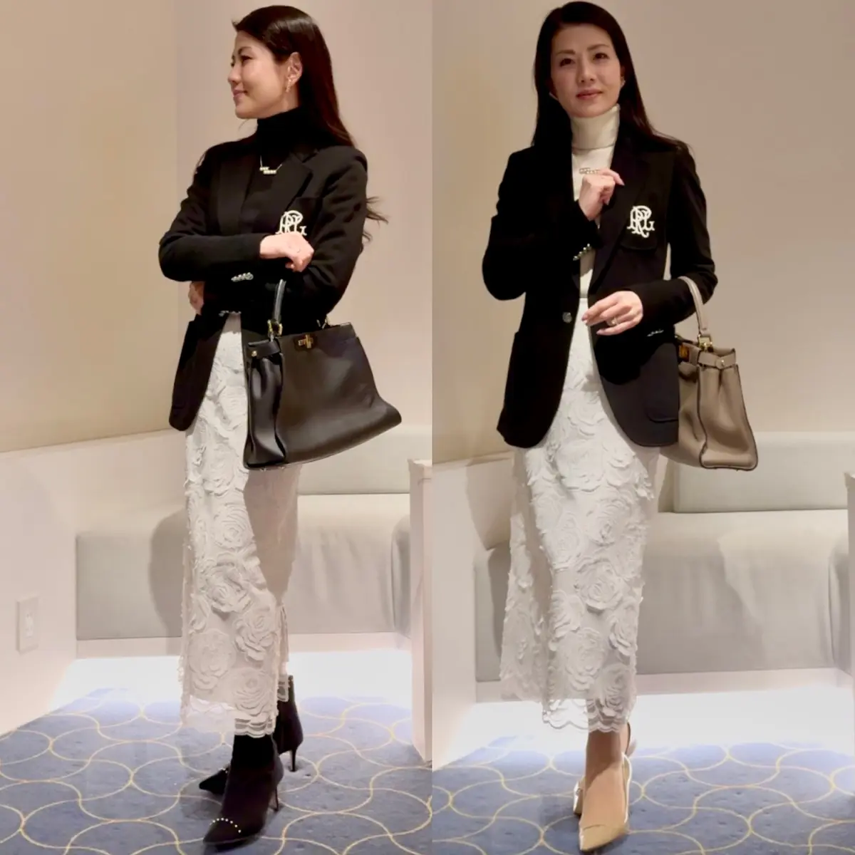 40代【UNIQLO】名品リブタートル。の画像_1