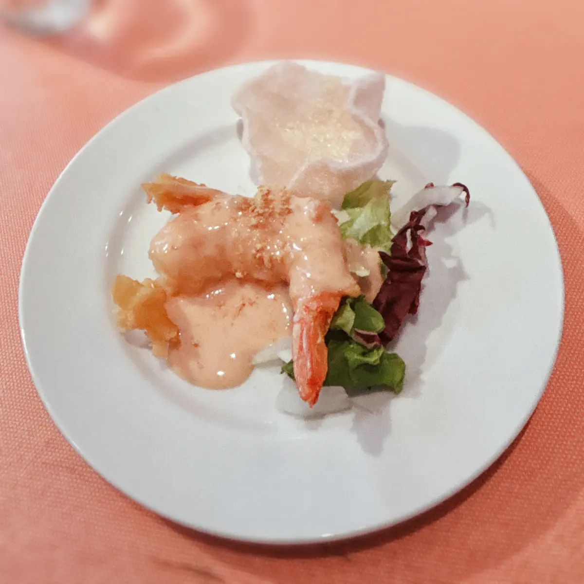 蔭山樓 フカヒレ姿煮ランチコース エビマヨ