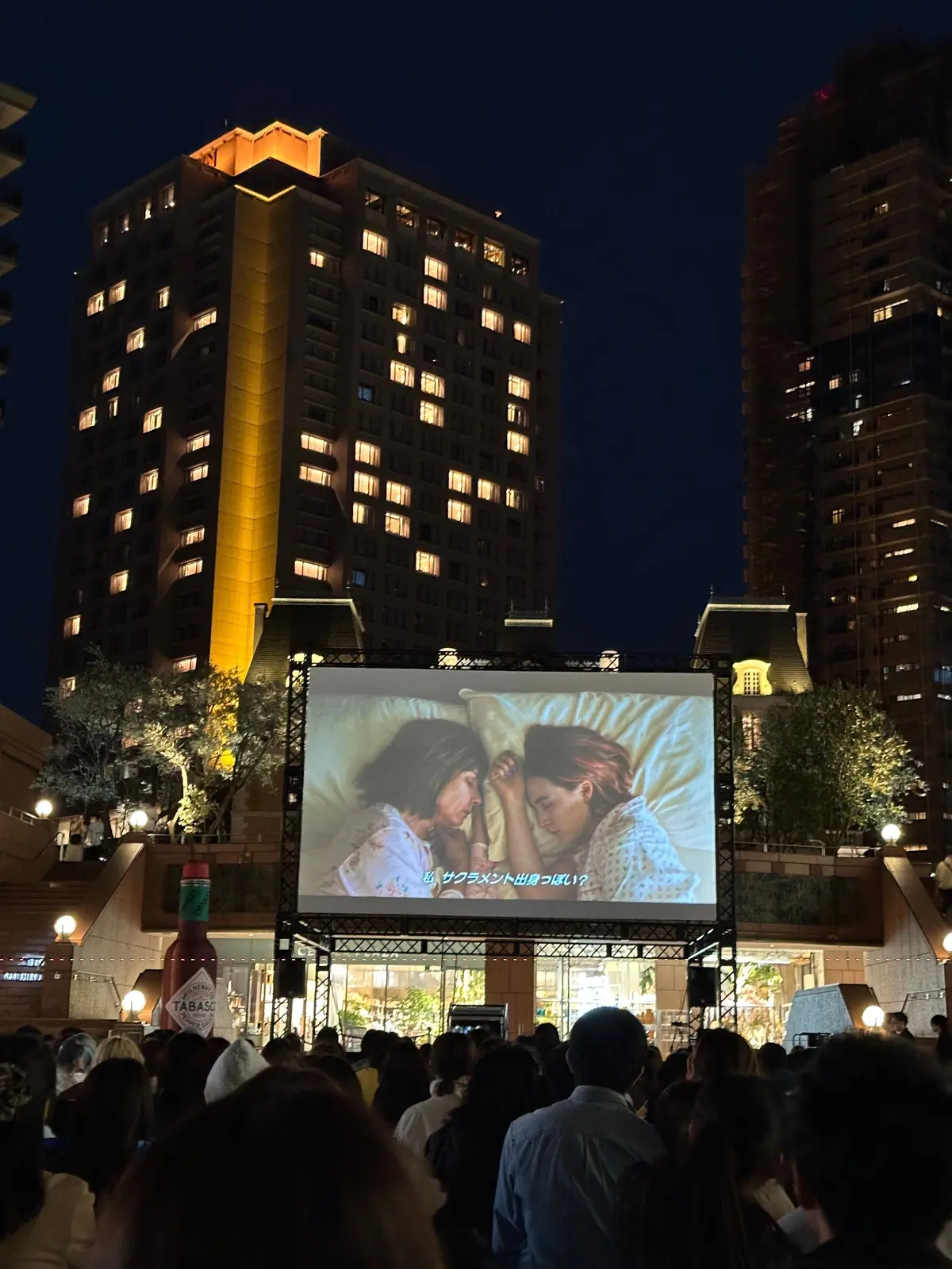 恵比寿ガーデンプレイス　EBISU GARDEN PLACE　恵比寿　ピクニックシネマ　野外シネマ　映画　TABASCO　キノイグルー　レディーバード