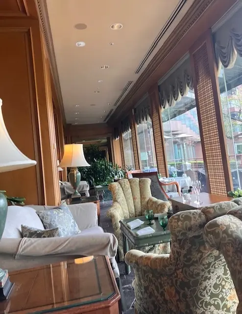 椿山荘ホテルでのアフタヌーンティー　素敵の画像_3