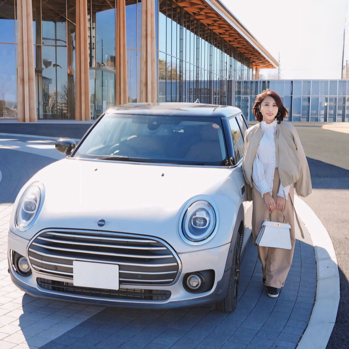 éclat5月号 ♡チームJマダム白書に掲載中。愛しの相棒は「MINI クラブマン」