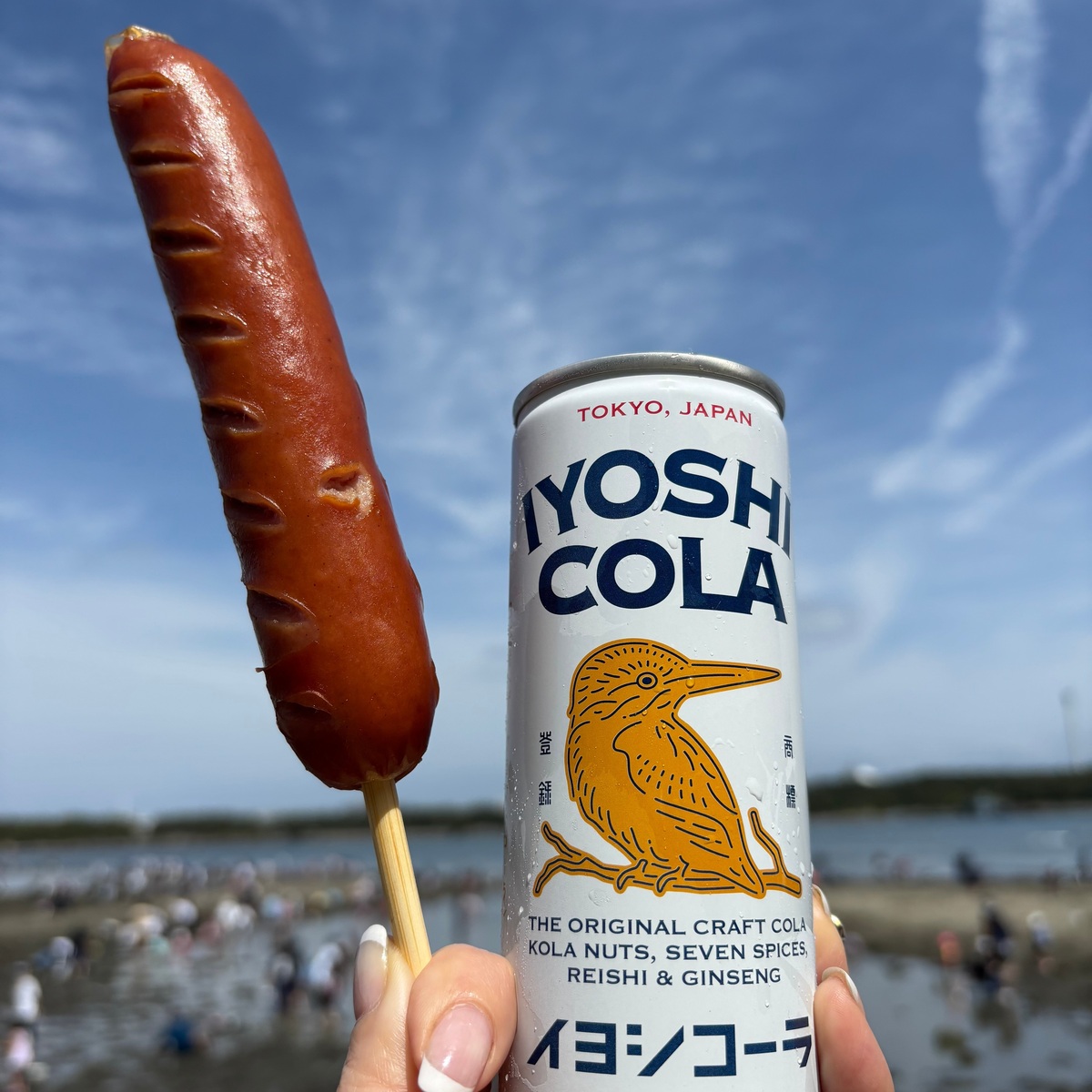 海の公園で潮干狩り。のんびりとした週末