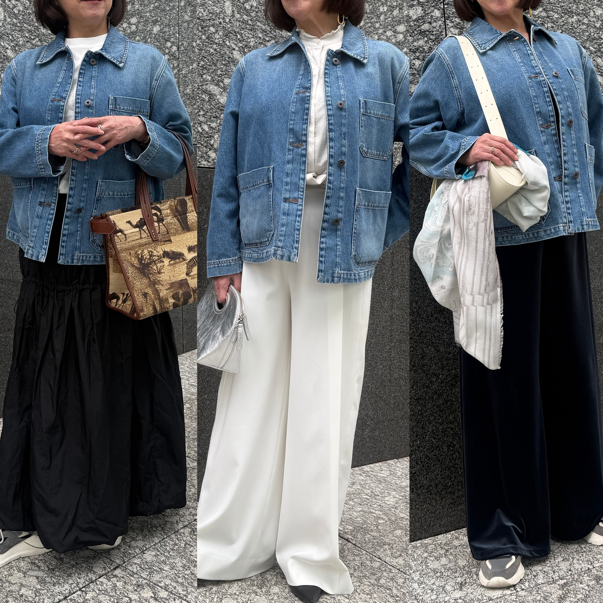 【50代 ファッション】売れ続けるのは理由がある！「Weekend Max Mara (ウィークエンド マックスマーラ)デニムジャケット」が大人にこそ似合う理由【E by éclat ウォッチャー・Ｆ美の深掘りダイアリー】