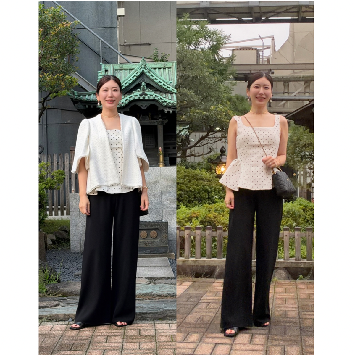 暑いような、涼しいような。そんな日の【Drawer✖️H&M】ミックスコーデと、ジュエリースタイリング