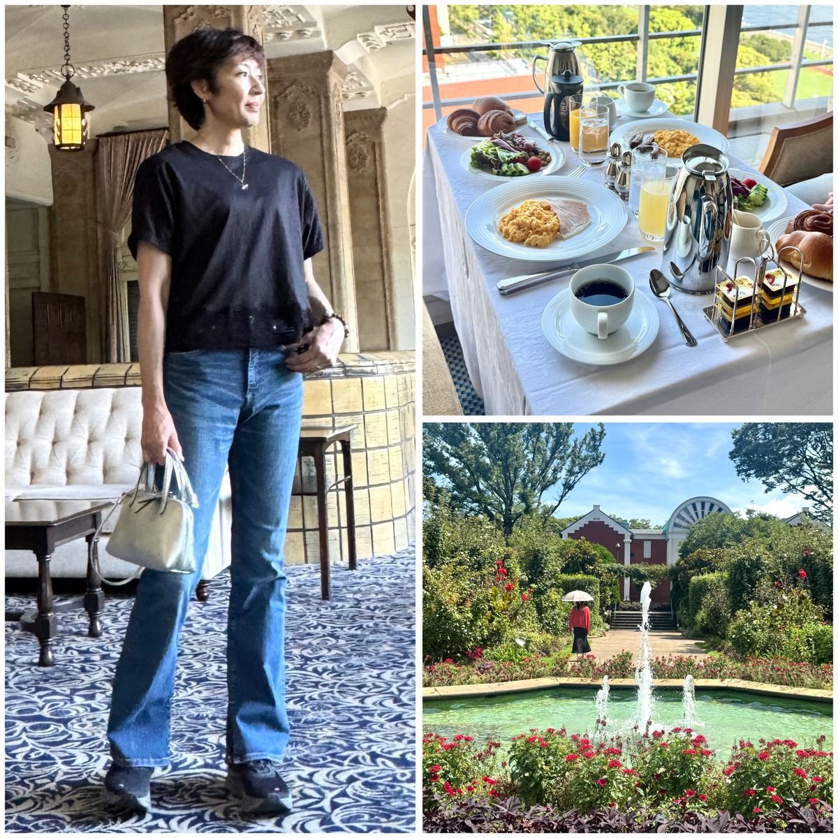横浜・母娘1泊の旅 Vol.3 〜 ホテルニューグランドの優雅な朝食時間＆SURT×éclatデニムで元町・山手散策♪〜