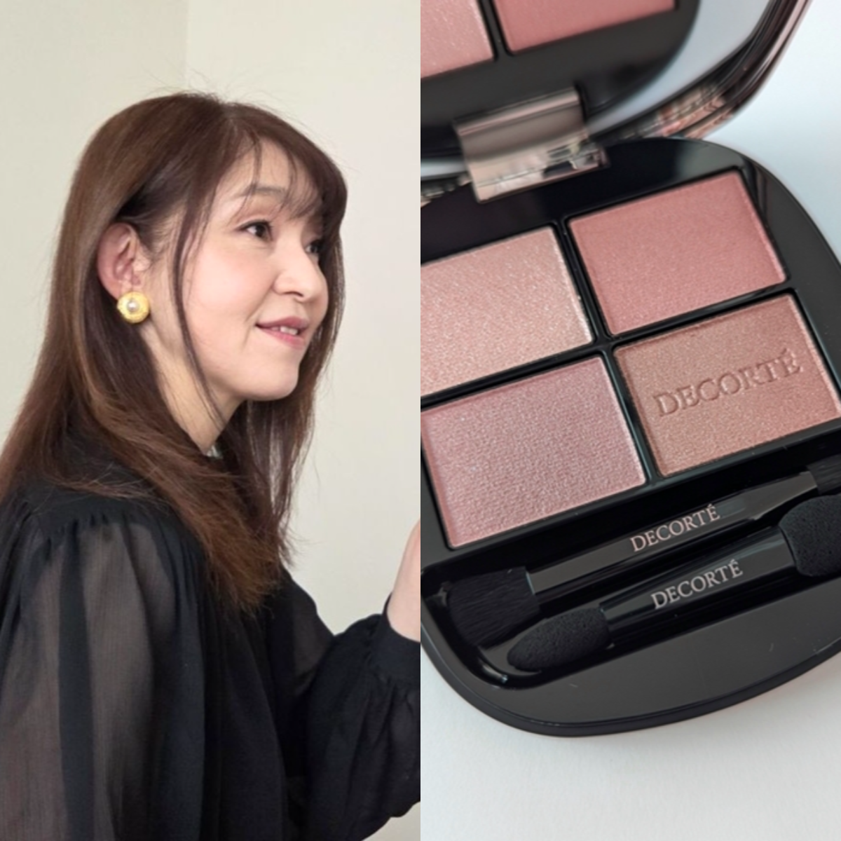 コスメデコルテのアイシャドウを春メイクに取り入れて