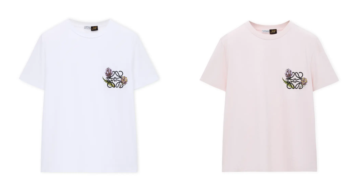 この夏に大人が着たい、ロエベのロゴTシャツ【1日1枚！ 50代の着映え 