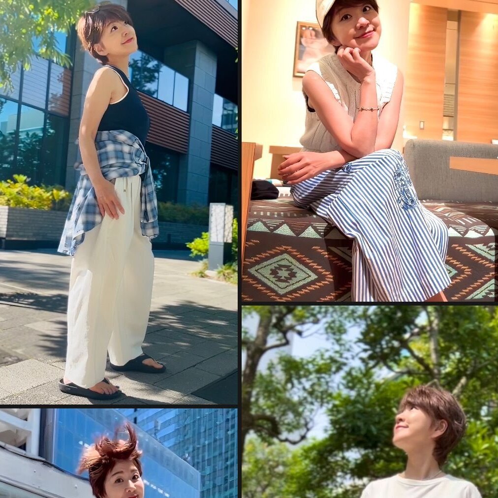 毎日をご機嫌にする、ファッションの力。【ホワイト×ブルーの夏コーデ】GUもアパルトモンも、なぜか街歩きが楽しくなる