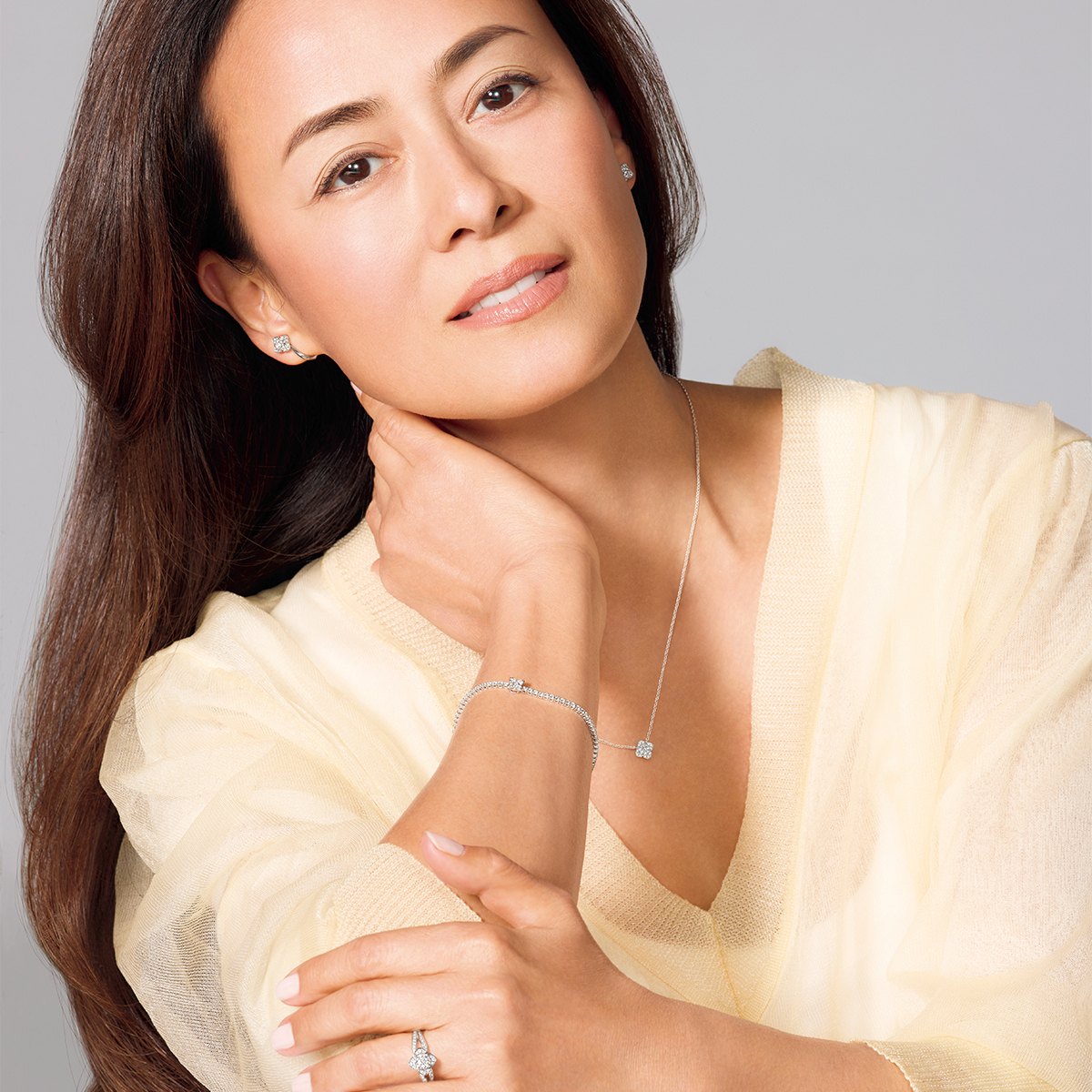 後藤久美子、私らしく楽しむダイヤモンドの極上の輝き