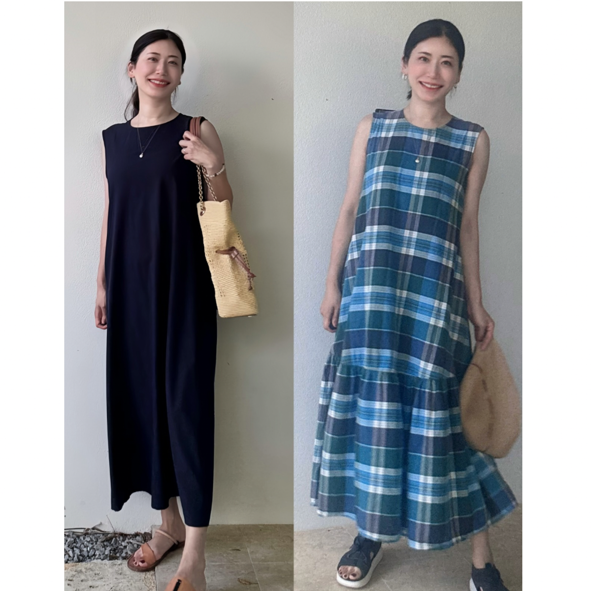 毎年買ってしまう【無印良品】のワンピース。大人の夏はこれさえあればいい！！