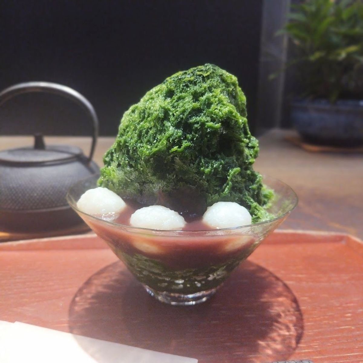 たねや茶屋で今年初のかき氷🍧