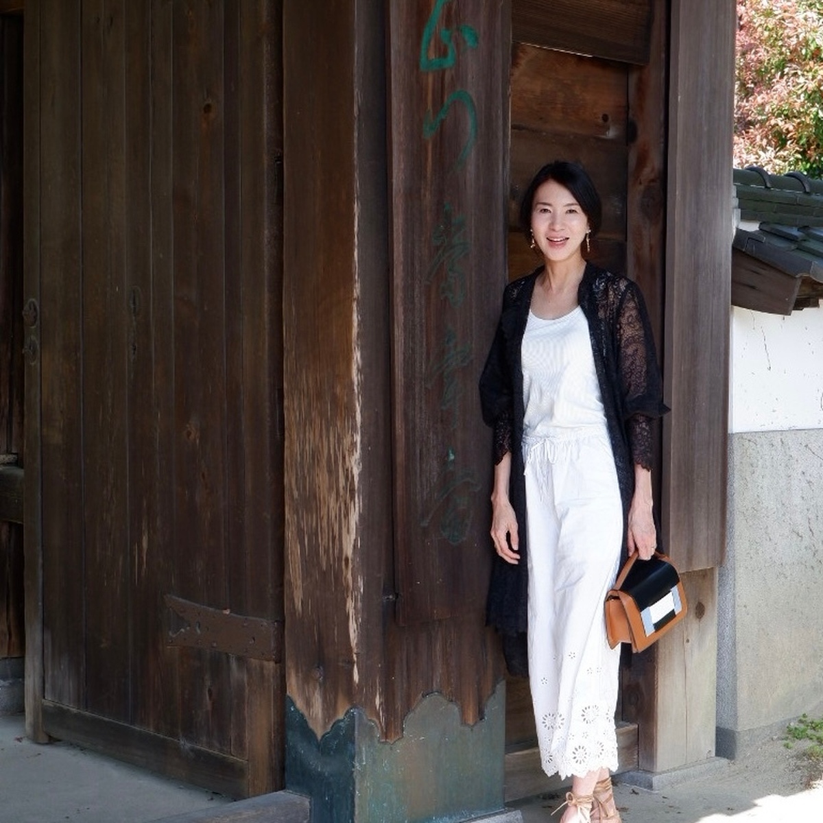 レースアイテムを使った【大人の】ニュアンススタイル