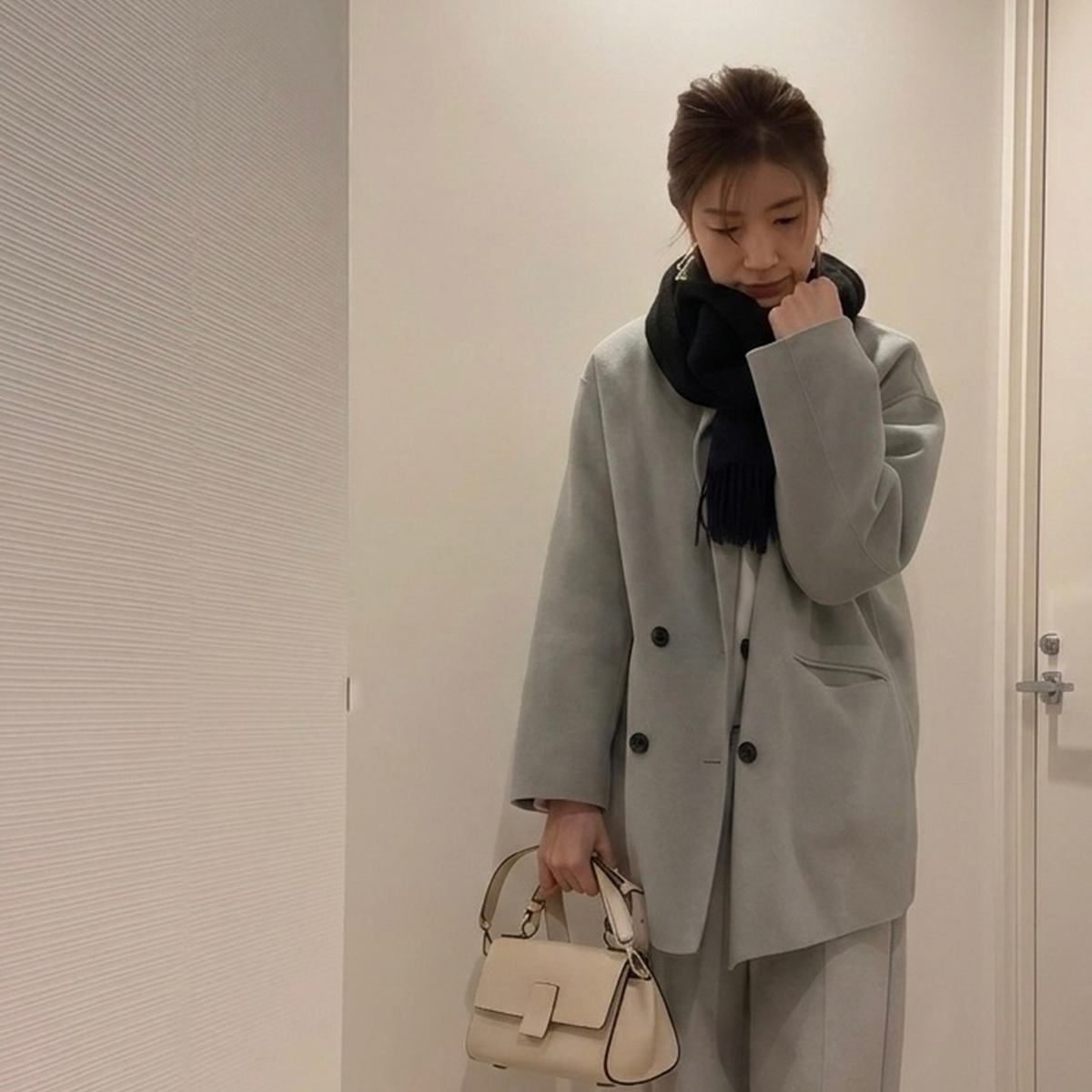 冬から春にかけて活躍のストールとその悲劇😭