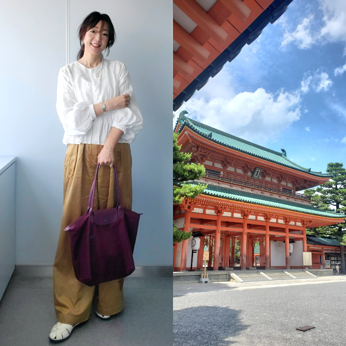 猛暑でも快適なZARAサンダルで変わらぬ美味しさを楽しむ京都旅