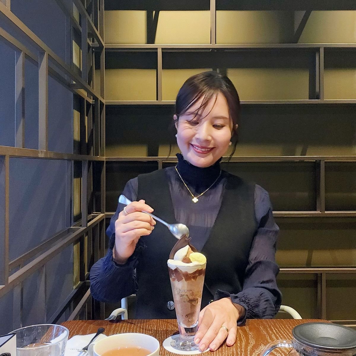 【季節限定】銀座で“栗とほうじ茶”和の趣のパフェ